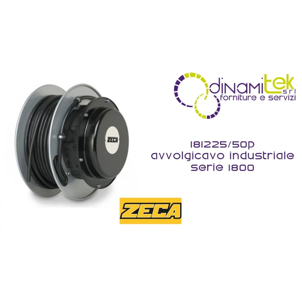 181225/50P AVVOLGICAVO INDUSTRIALE SERIE 1800 ZECA Dinamitek 1