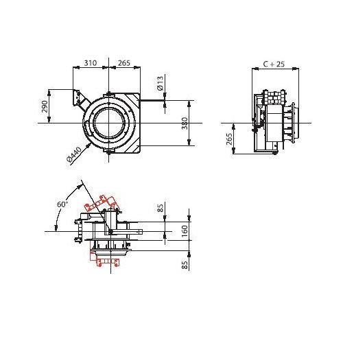 ZECA OPTIONAL 1701 AVVOLGICAVO INDUSTRIALE SERIE 1700 Dinamitek 3