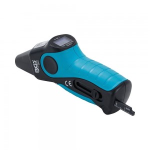 BGS TECHNIC BGS6647 MANOMETRO DIGITALE PER PRESSIONE PNEUMATICI E BATTISTRADA 2 IN 1 Dinamitek 2