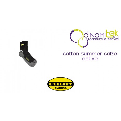 SOMMER STRüMPFE ZU ARBEITEN COTTON SUMMER DIADORA UTILITY Dinamitek 1