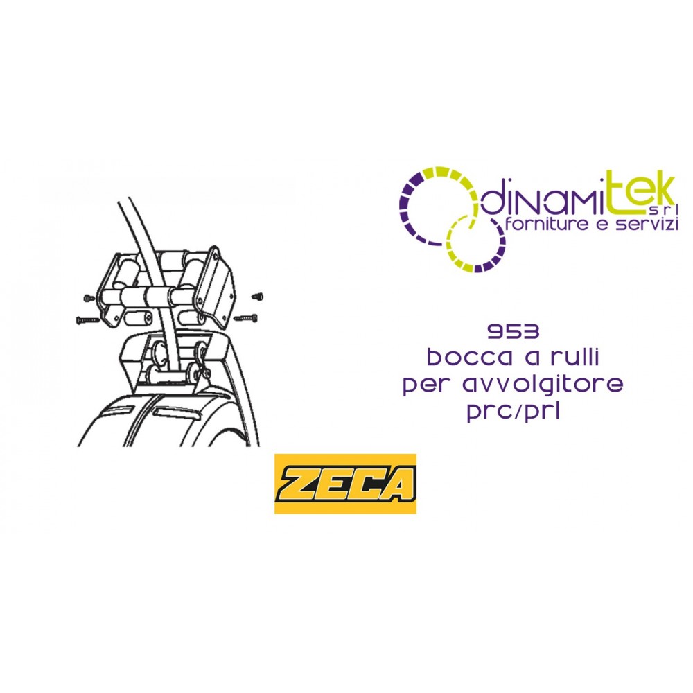 953 ROLLER MOUTH FOR PRC / PRL ZECA WINDER Dinamitek 1