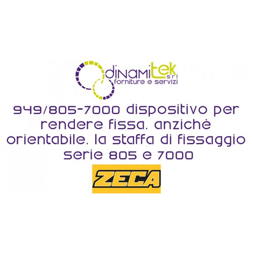 ZECA OPTIONAL 949.805-7000 AVVOLGICAVO INDUSTRIALE SERIE 805-7000 Dinamitek 1