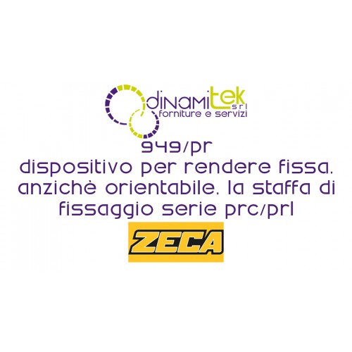 949 / PR GERäT ZUR BEFESTIGUNG DER BEFESTIGUNGSWINKEL SERIE PRC / PRL ZECA Dinamitek 1
