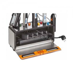 KB900 CHARGING BOX CON PARETI MAGNETICHE IN ACCIAIO INOX E 5 PRESE SCHUKO ZETEK Dinamitek 4