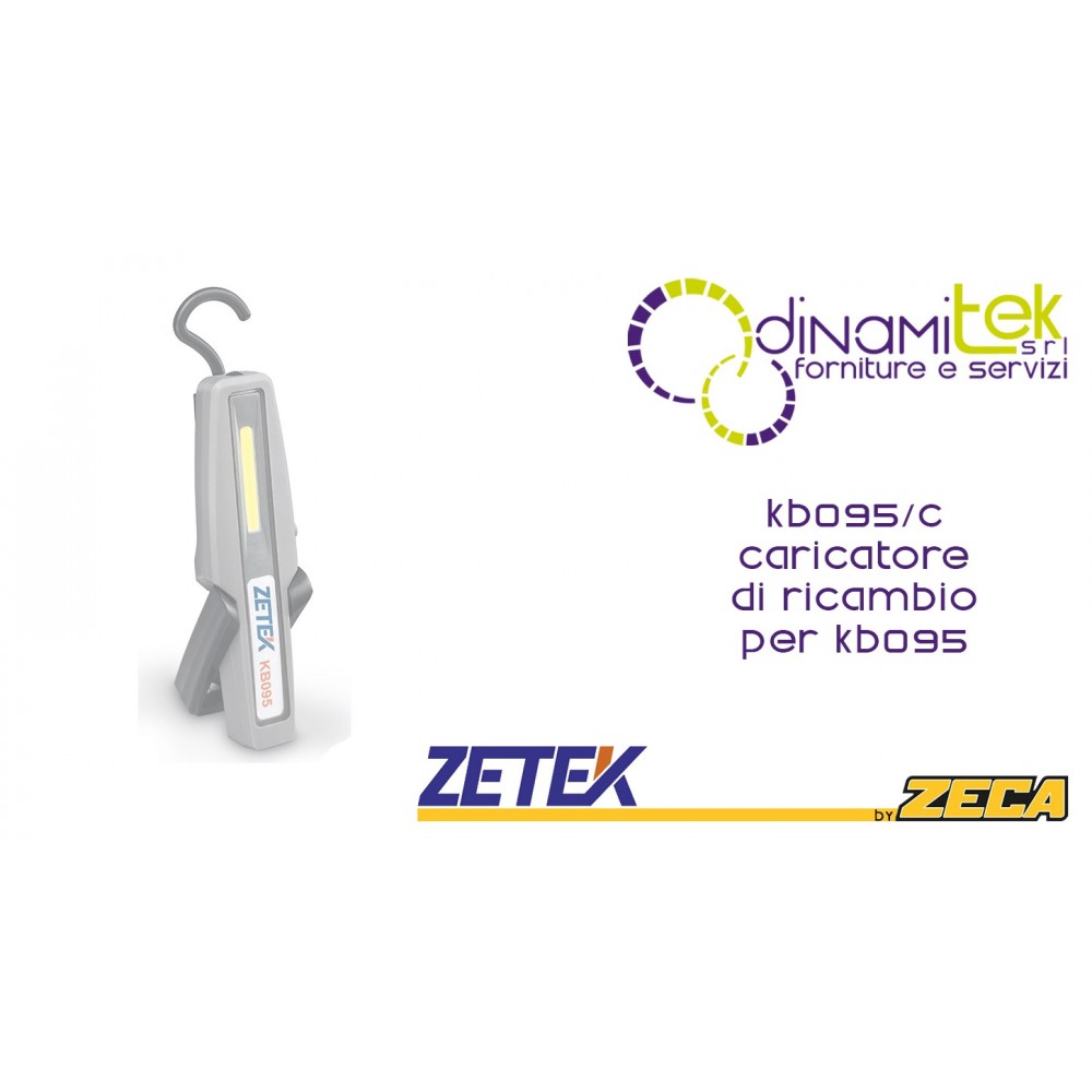 KB095/C CARICATORE V DI RICAMBIO PER KB095 ZETEK Dinamitek 1