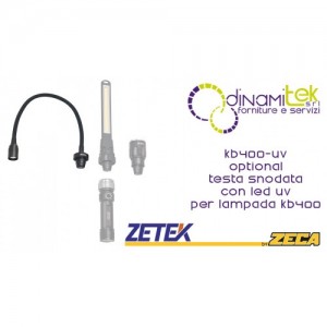 ZETEK KB400-UV OPTIONAL LAMPADA RICARICABILE 3 TESTE Dinamitek 1