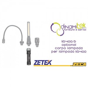 KB400/B CORPO LAMPADA KB400(NO LAMPADA) ZETEK Dinamitek 1