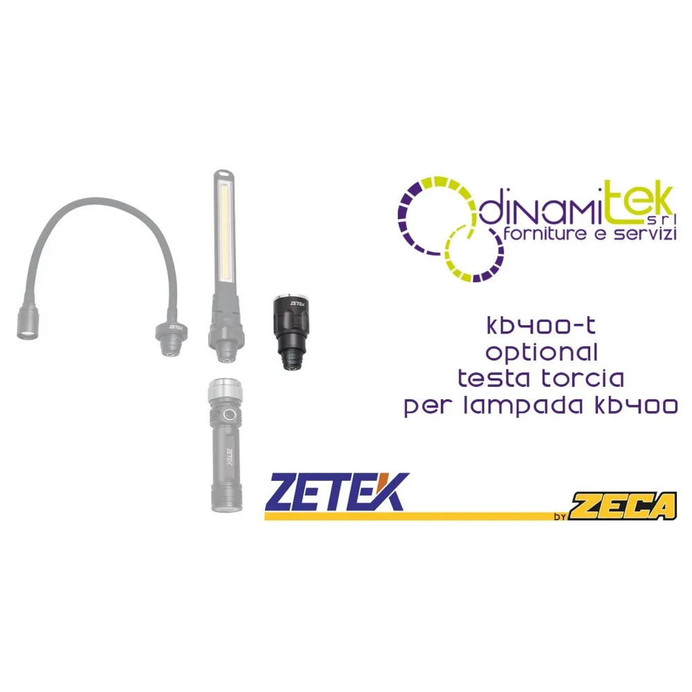 KB400/T TESTA TORCIA KB400 ZETEK Dinamitek 1