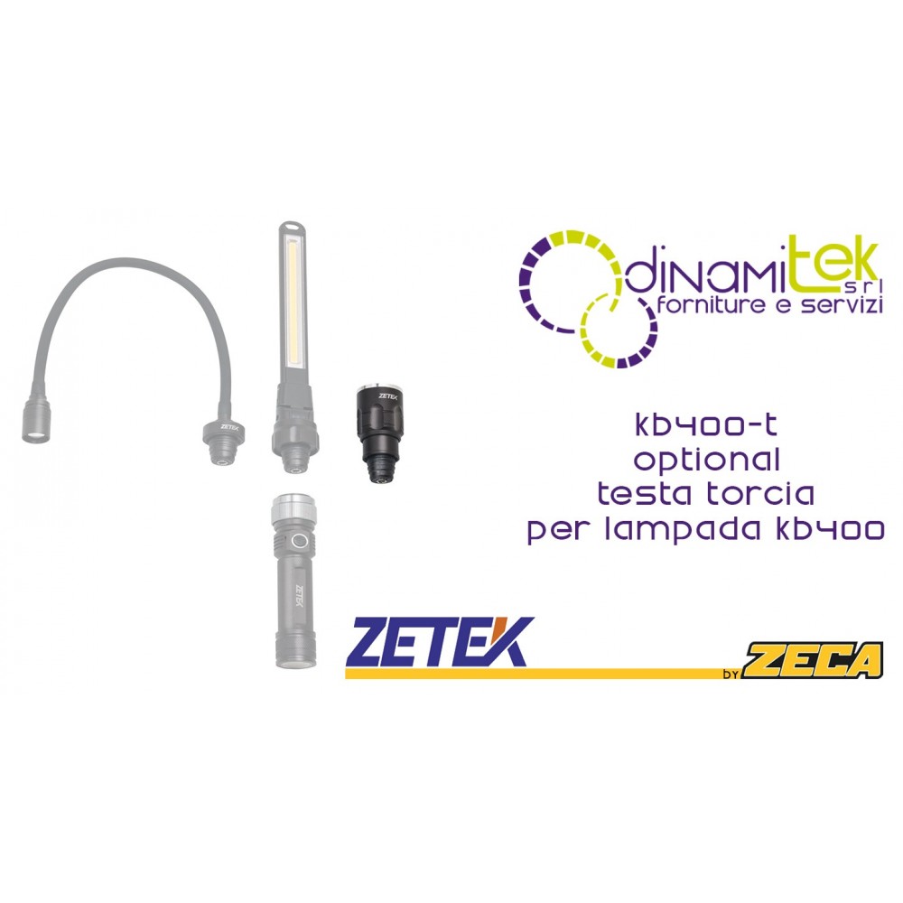 KB400/T TESTA TORCIA KB400 ZETEK Dinamitek 1