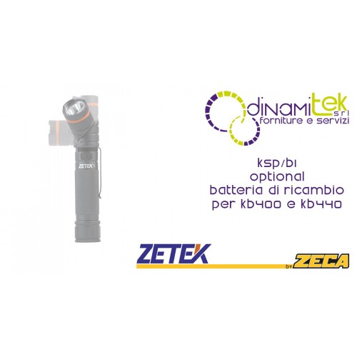 KSP/B1 BATTERIA DI RICAMBIO PER KB400 E KB440 ZETEK Dinamitek 1