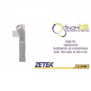 KSP/B1 BATTERIA DI RICAMBIO PER KB400 E KB440 ZETEK Dinamitek 1