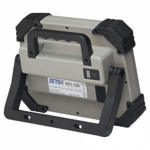 KFL120 LAMPADA DA CANTIERE RICARICABILE CON 64 SMD LED(20W). CON CARICABATTERIE 100-240V ZETEK Dinamitek 4