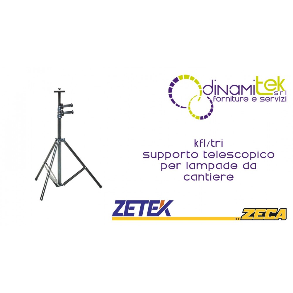 KFL/TRI SUPPORTO TELESCOPICO TREPPIEDI PER KFL120, KFL524, KFL547 Dinamitek 1