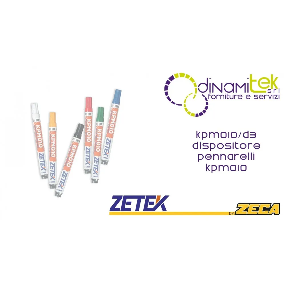 KPM010D3 ORGANIZER PENNARELLI 3 SCOMPARTI,36 SPAZI VUOTO ZETEK Dinamitek 1