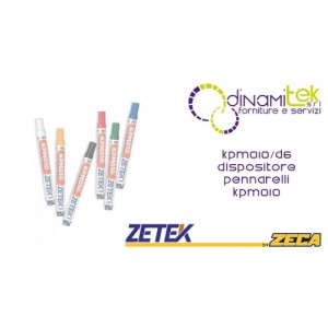 KPM010D6 ORGANIZER PENNARELLI 6 SCOMPARTI,72 SPAZI VUOTO ZETEK Dinamitek 1