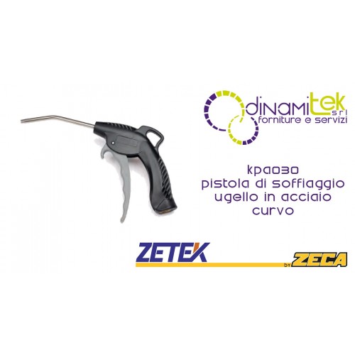 KPA030 PISTOLA DI SOFFIAGGIO CON UGELLO LUNGO IN ACCIAIO ZETEK Dinamitek 1