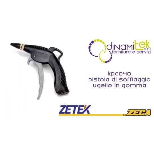 KPA040 PISTOLA DI SOFFIAGGIO CONUGELLO IN GOMMA ZETEK Dinamitek 1