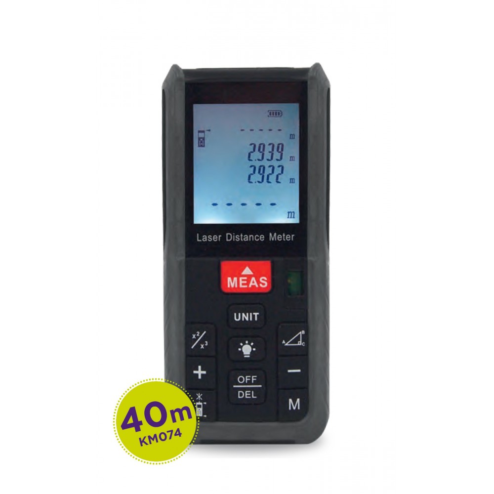 KM074 DISTANZIOMETRO LASER 40mt ZETEK Dinamitek 2