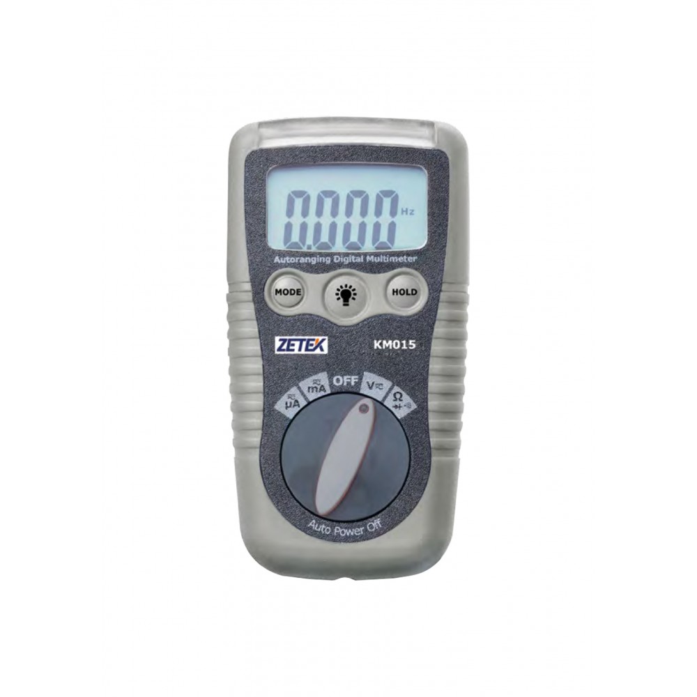 KM015 MULTIMETRO TASCABILE AUTORANGING ZETEK Dinamitek 2