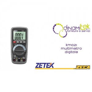 KM021 MULTIMETRO DIGITALE AUTORANGING ZETEK Dinamitek 1