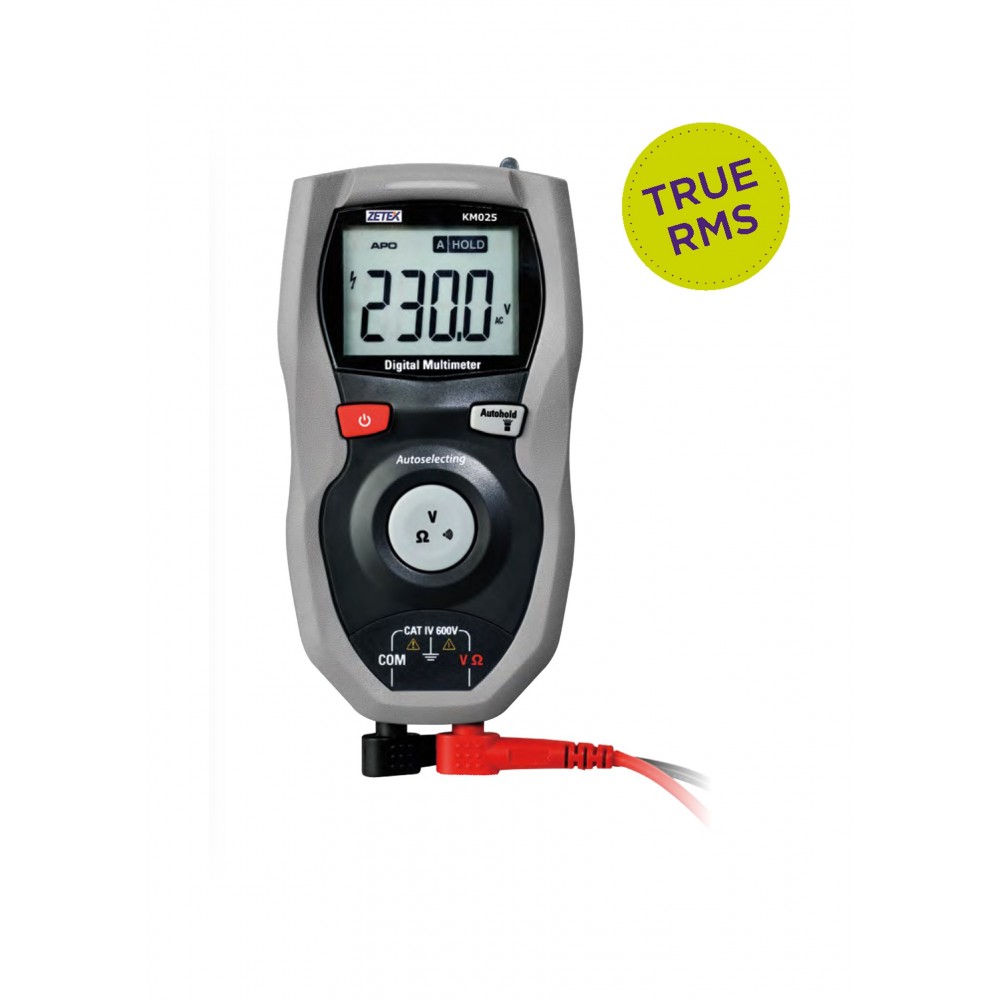 KM025 MULTIMETRO SMART DIGITAL-TRUE RSM ZETEK Dinamitek 2