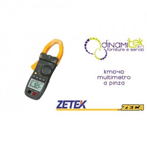 KM040 MULTIMETRO A PINZA ZETEK Dinamitek 1