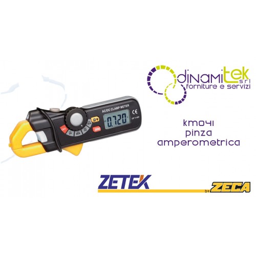 KM041 PINZA AMPEROMETRICA ZETEK Dinamitek 1