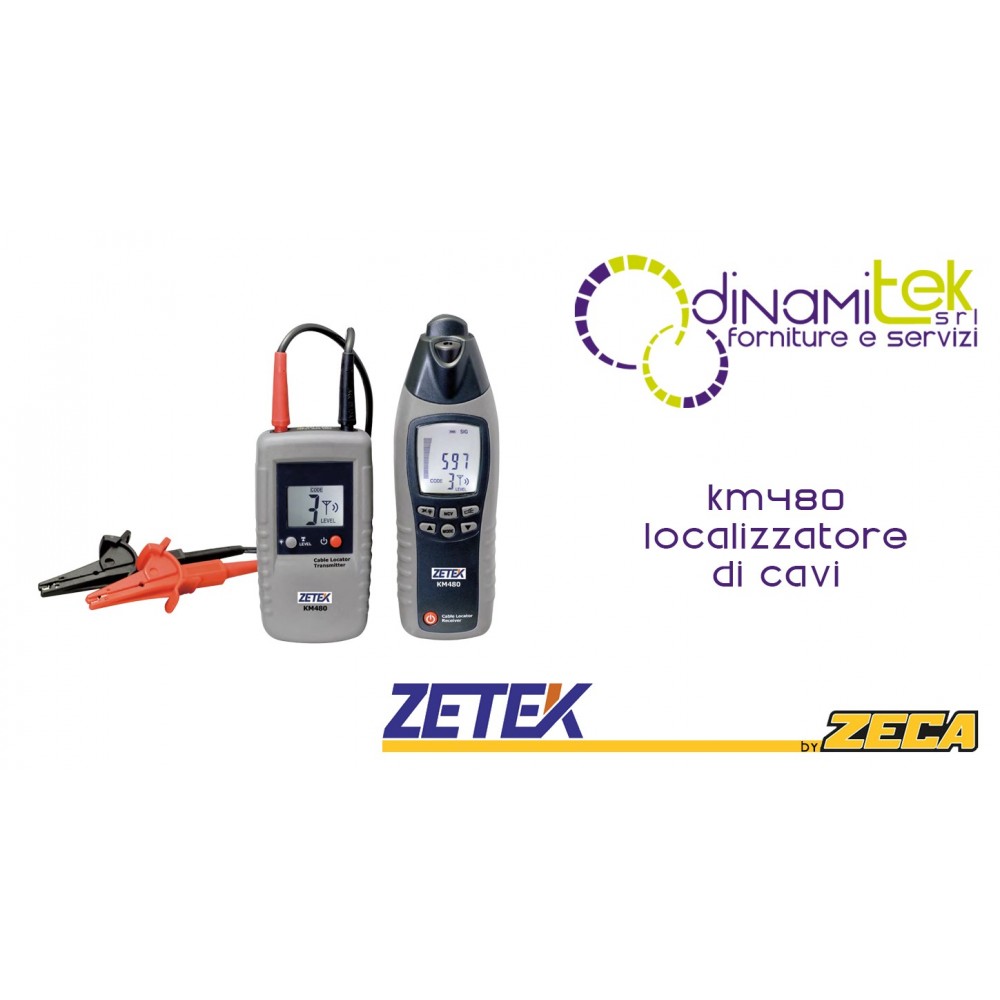 KM480 LOCALIZZATORE DI CAVI ZETEK Dinamitek 1