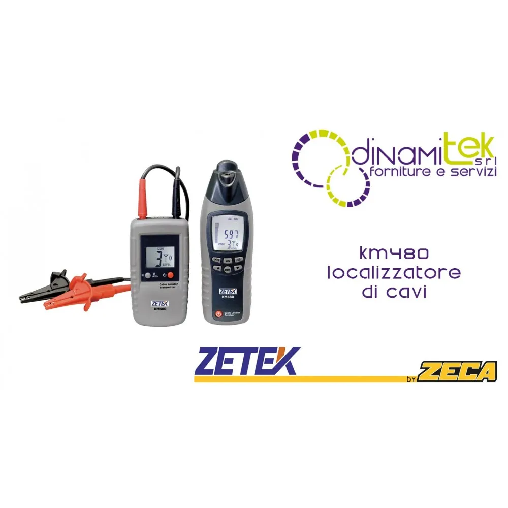 KM480 LOCALIZZATORE DI CAVI ZETEK Dinamitek 1