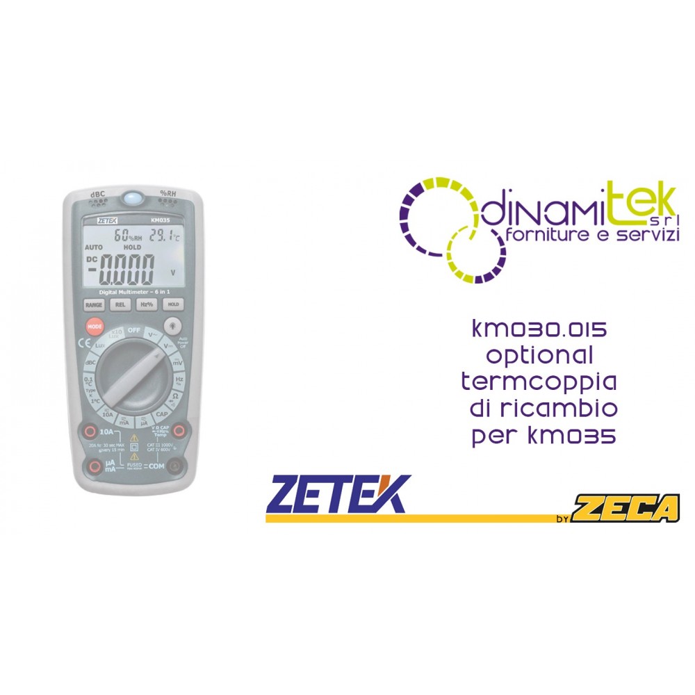 KM030.010 KIT PUNTALI DI RICAMBIO ZETEK Dinamitek 1