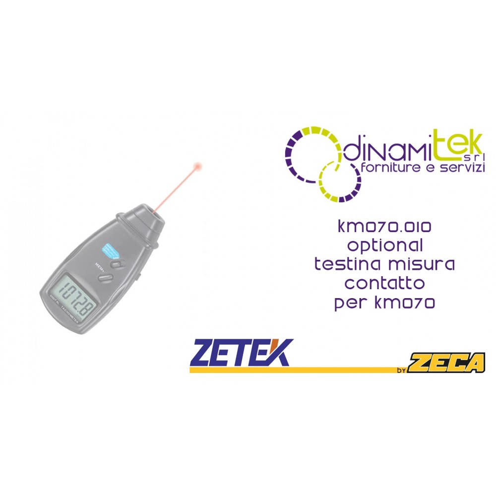 KM070.010 TESTINA MISURA CONTATTO ZETEK Dinamitek 1