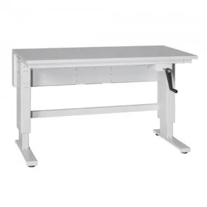 MG2015M BANCO SERIE 2000 CON REGOLAZIONE MANUALE DELL'ALTEZZA mm 1500x750x750-1150h MG SERIE 2000 Dinamitek 2