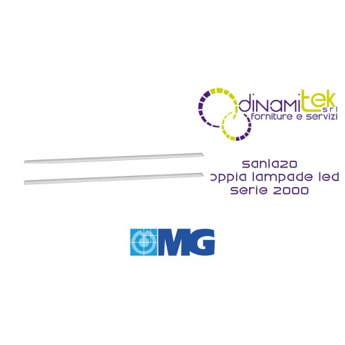 SANLA20 2 LAMPADE A LED 10W-4000k mm 873 MG SERIE 2000 Dinamitek 1