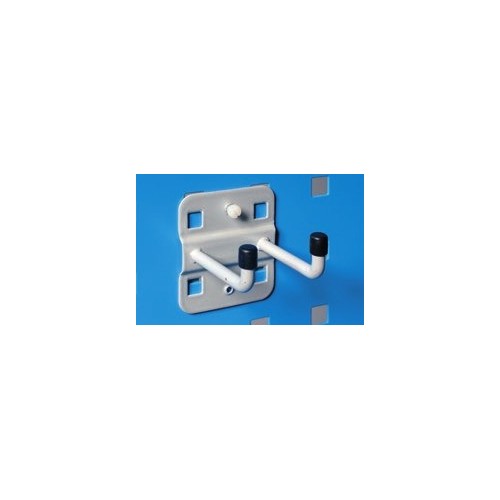 GAN22 GANCIO DOPPIO PER PANNELLO FORO QUADRO mm 50 MG Dinamitek 2