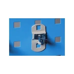 GAN35 GANCIO A PINZA PER PANNELLO FORO QUADRO DIAMETRO mm 13 MG Dinamitek 2