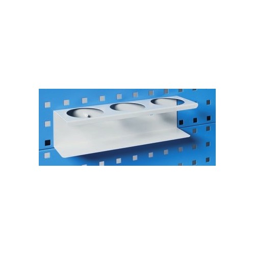 GAN43 GANCIO PORTABOMBOLETTE PER PANNELLO FORO QUADRO mm 300 DIAMETRO mm 70 MG Dinamitek 2