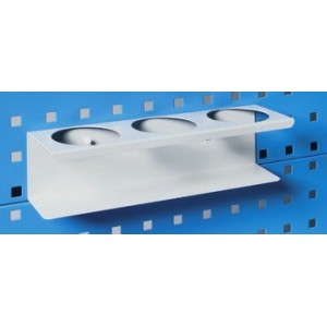 GAN43 GANCIO PORTABOMBOLETTE PER PANNELLO FORO QUADRO mm 300 DIAMETRO mm 70 MG Dinamitek 2
