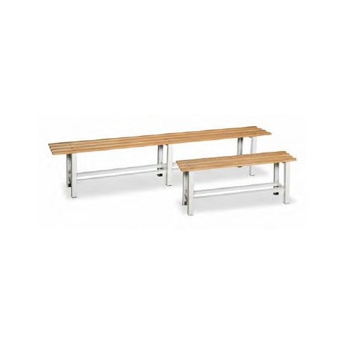 MG2420 PANCA SPOGLIATOIO STRUTTURA IN METALLO E DOGHE IN LEGNO mm 2000x320x485h MG Dinamitek 2