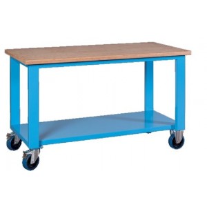 MG144 BANCO SU RUOTE PIANO IN LEGNO mm2000x700x905h MG SERIE MG Dinamitek 2
