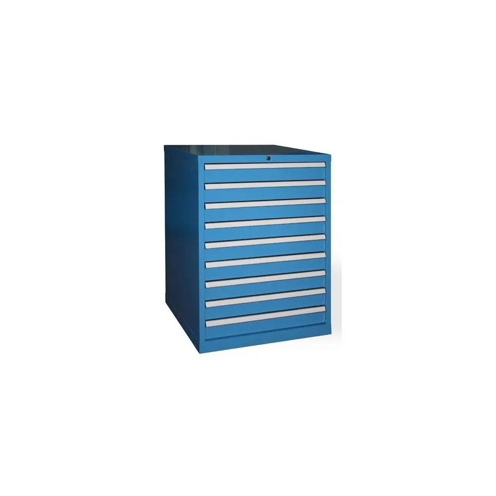 M100 01 CASSETTIERA PORTAUTENSILI 9 CASSETTI AD ESTRAZIONE PARZIALE mm 717x725x1000h MG LINEA TOP Dinamitek 2