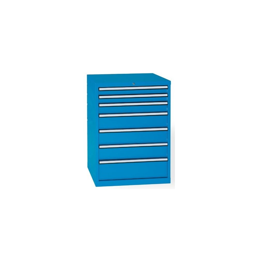 M100 71 CASSETTIERA PORTAUTENSILI 7 CASSETTI AD ESTRAZIONE PARZIALE mm 717x725x1000h MG LINEA TOP Dinamitek 2