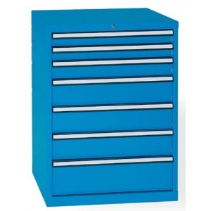 M100 71 CASSETTIERA PORTAUTENSILI 7 CASSETTI AD ESTRAZIONE PARZIALE mm 717x725x1000h MG LINEA TOP Dinamitek 2