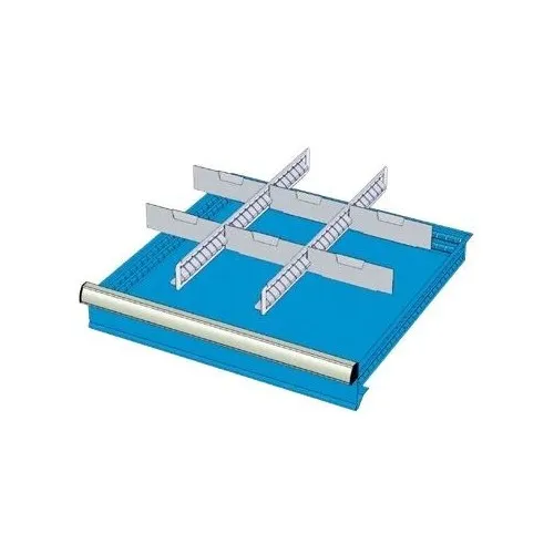 SD15001 SEPARATORI PER CASSETTI mm 150 CON 2 DIVISORI FESSURATI 36 U 6 DIVISORI TRASVERSALI 12 U MG LINEA TOP Dinamitek 2