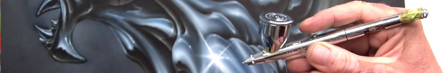 AIRBRUSH: WAS ES IST UND WIE MAN ES MIT DINAMITEK VERWENDET AEROGRAFO COS'È E COME SI USA CON DINAMITEK