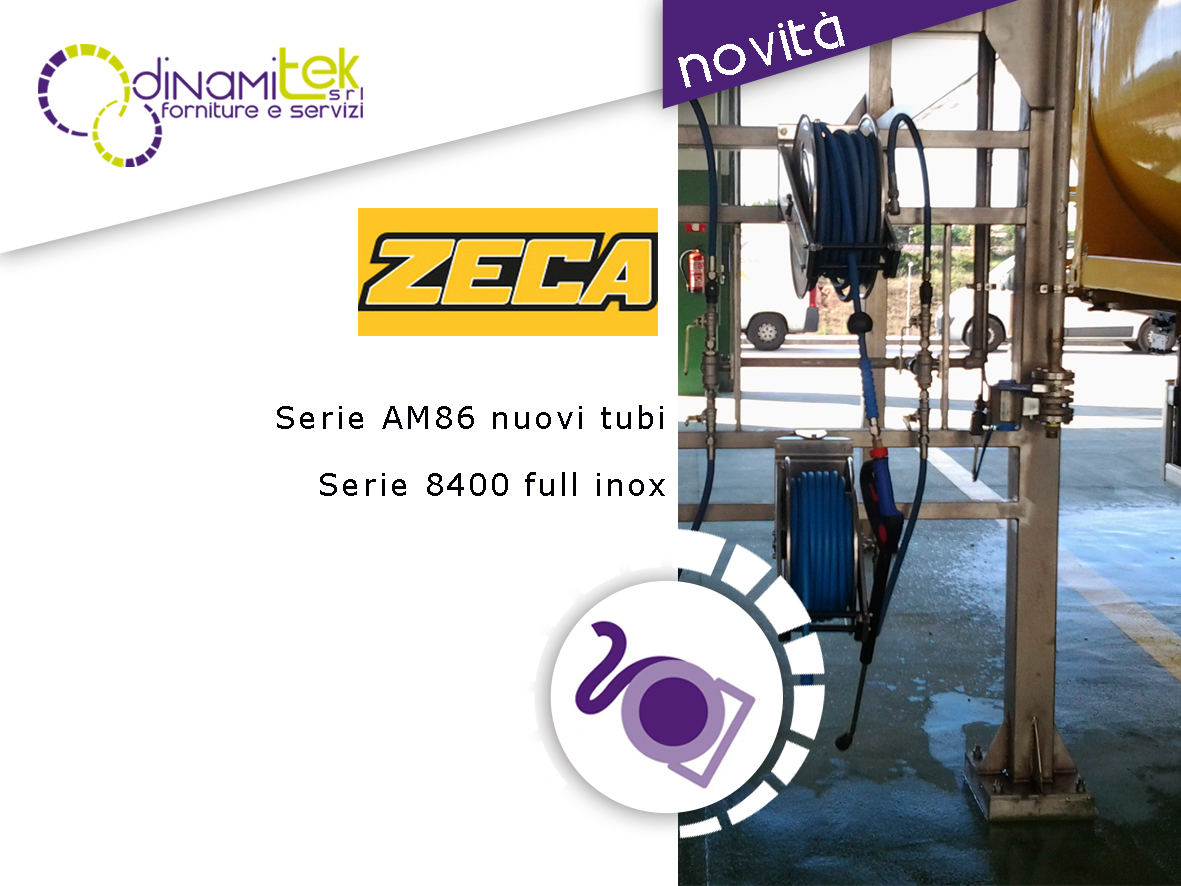 NUOVI AVVOLGITUBO FULL INOX E LIGHT INOX ZECA SCOPRILI CON DINAMITEK
