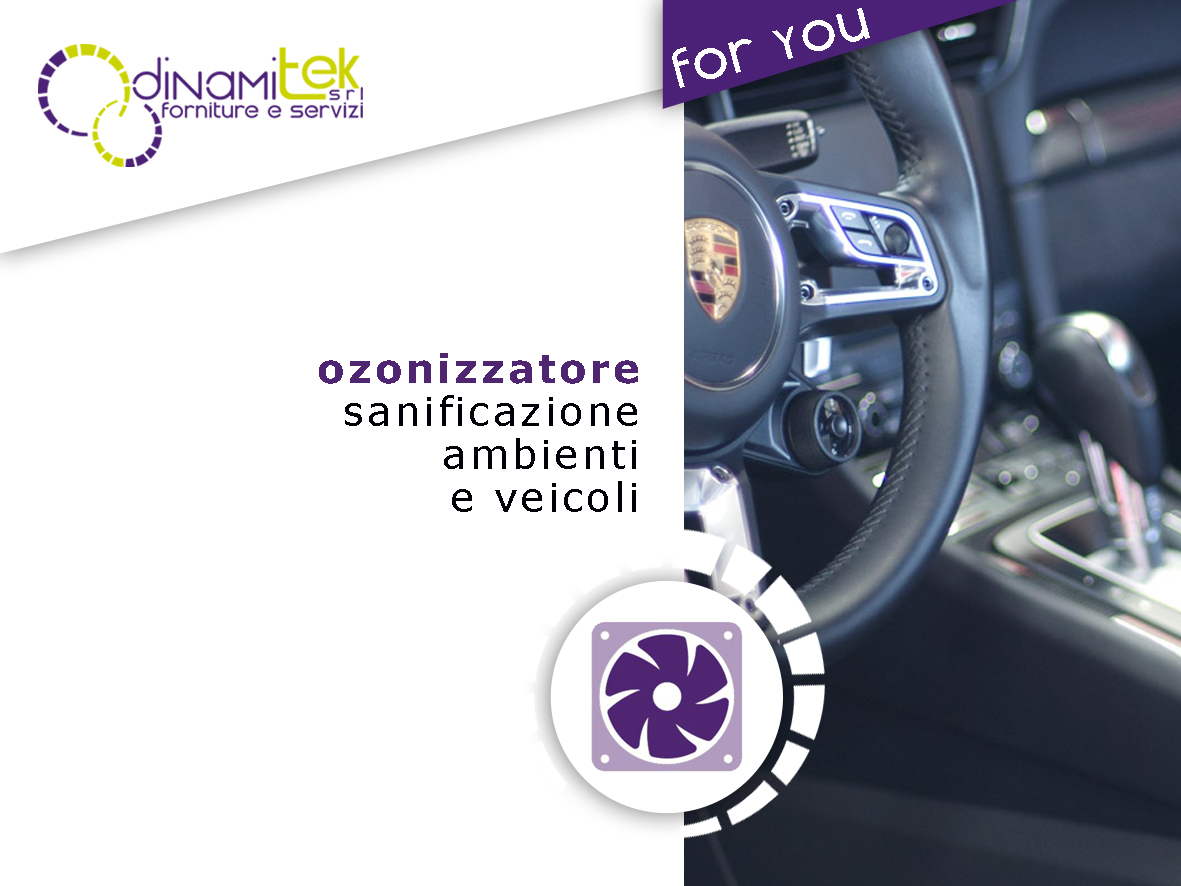 DINAMITEK PRESENTA IL SISTEMA PER LA BONIFICA DEGLI AMBIENTI