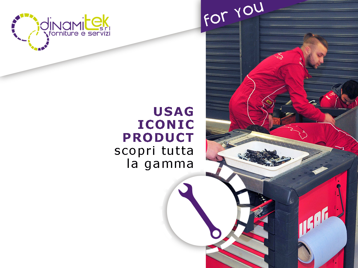 DINAMITEK PRESENTA LA GAMMA DI PRODOTTI ICONIC USAG
