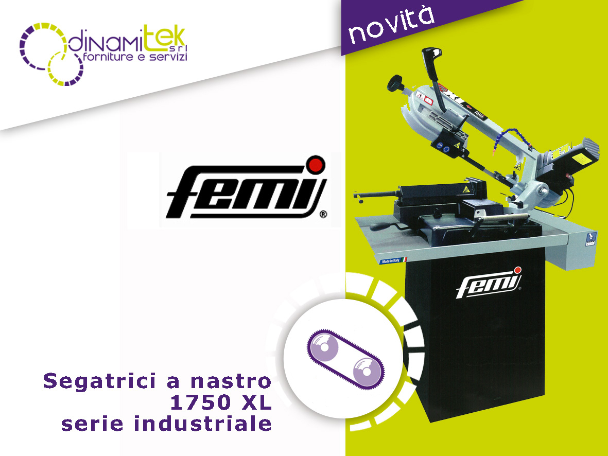 DINAMITEK PROPONE LA NUOVA SEGATRICE A NASTRO FEMI: PERFORMANCE MAI VISTE!
