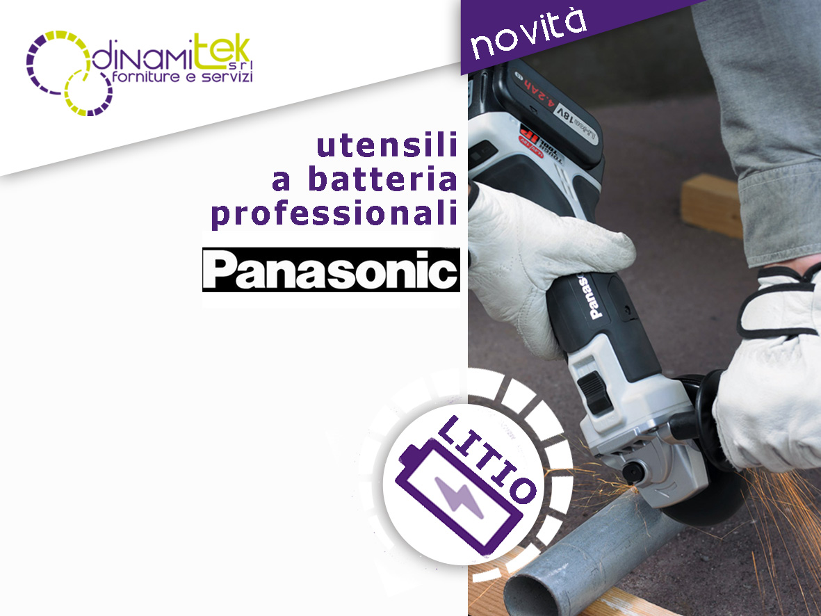 NOVITA' GAMMA PANASONIC SCOPRI LA NUOVA PROPOSTA DINAMITEK