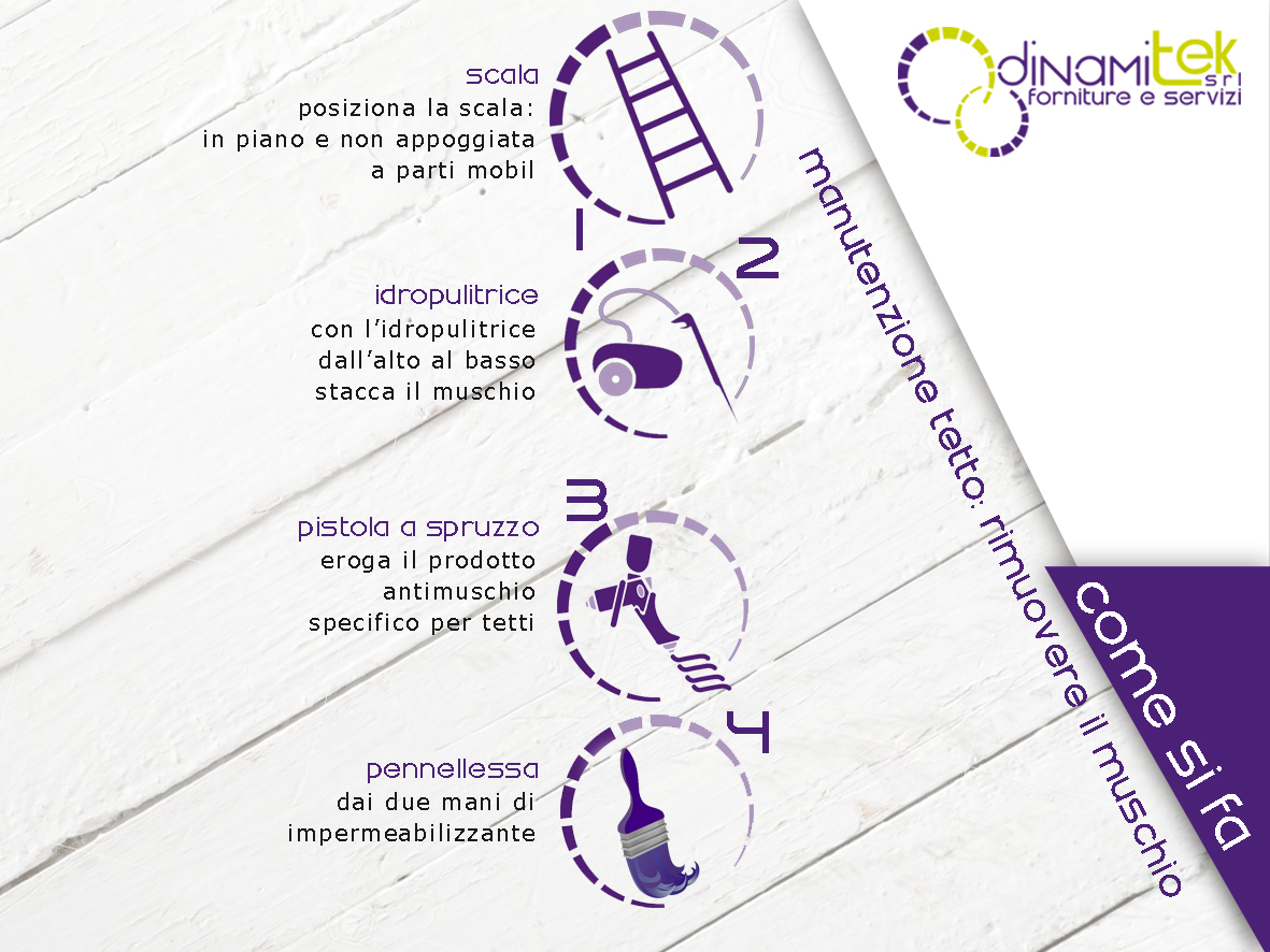 DINAMITEK PRESENTA UNA GUIDA PER LA MANUTENZIONE DEL TETTO DI CASA